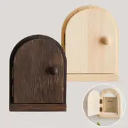 Switch Socket Cover Wood Door Decorative Electric Shock Proof Protective Case