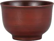 Miyamoto Sangyo 4512951127867 Coating Technique Feather Soup Bowl, Red Sede, Size: Approx. φ0.4 inches (11 cm), H 2.9 inches (7.3 cm)