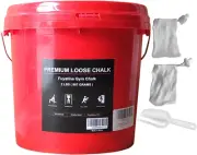 Fuyatina 2LBS Bucket Loose Gym Chalk, Professional Climbing Chalk, Includes 2LBS
