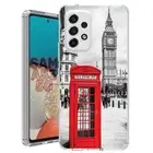For Samsung Galaxy A23 5g A52 A53 TPU Case Cover+Glass(UK Landmark)