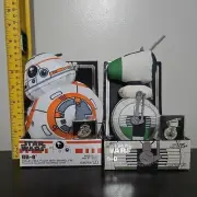 Star Wars BB-8 & D-0 Collectible Plush With Enamel Pin New in Box Bundle Toy