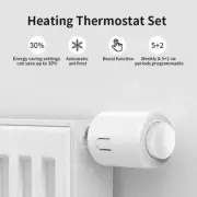 Tuya Zigbee Smart Thermostat Valve Heater Controller APP Control Thermostat