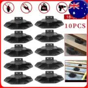 10Pcs Adjustable Decking Pedestal Riser Foot Bearing Support 18-30mm - AU