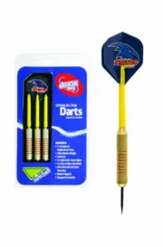 AFL Adelaide Crows - Set Of 3 With Carry Case - 24 Gram Dart - Brass