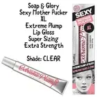 Soap And Glory Sexy Mother Pucker XL Extreme Plump Lip Gloss Super Plumper Clear