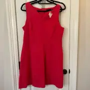 Cynthia Rowley Fit and Flare Red Dress - NWT - 1X