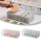 with Lid Card Storage Box Dustproof Jewelry Box New Data Cable Organizer