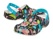 coca cola crocs shoes clogs slip on - mens 8/womens 10