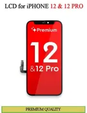 Apple iPhone 12 / iPhone 12 Pro LCD Display + Touchscreen - Premium Quality