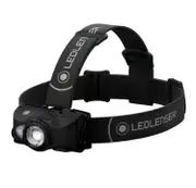 Led Lenser MH8 Rechargeable 600 Lumen Headlamp - Black