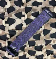 NEW KM Paintball Universal JT Goggle Strap - Limited Edition Purple Bandana