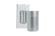 Aruma Life Advanced Ultrasonic Nebulising Aromatherapy Diffuser: Transform Your Space with Soothing Essential Oils and Calming Mist - Silver
