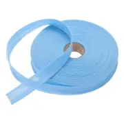 1 Inch Single Fold Bias Tape Polyester for Sewing(Light Blue 50 Yards)