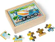 Melissa and Doug - Construction Puzzles in a Box