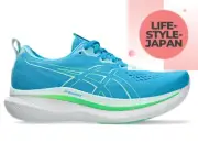 ASICS GLIDERIDE MAX 1011B891 400 Digital Aqua/New Leaf Men Running Shoes