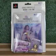 New PS2 FINAL FANTASY X-2 Memory Card Yuna Ver FF 10-2 HORI 8MB Japan model