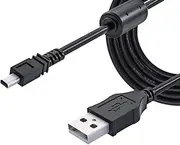 [Aiivioll] Replaceable USB Data Sync 8-pin Camera Cable Compatible with Sony Digital Camera Cybershot Cyber-Shot DSCH300 DSCW800 DSCW830 DSC-W370 (1.5m)