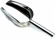 DONFAMDS Stainless Steel Candy Scoop for Ice Cream Sweets Pet Food Food Grade Shovel for Weddings Buffets and Parties Silver Finish
