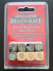 Warhammer Underworlds: Beastgrave - Rippa's Snarlfangs Dice Pack - NEW - OoP