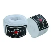 PMA Boxing Hand Wraps 4M White Wrist Gloves Protection Bandages Muay Thai MMA