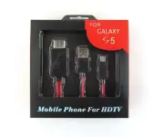 4 New in Box MHL 11-Pin Micro USB to HDMI Media Adapter Cable yz