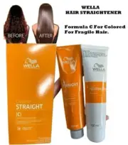 WELLA CREATINE Straight Hair Cream Permanent Straightening COLOURD SENSITIZED