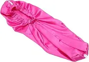 Satin Sleep Cap with Elastic Band for Women and Men Long Curly Hair Protection Scalp Moisture Retention Comfortable Headwear for Sleeping for Braids and Extensions