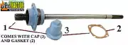 Ferguson TEA20 and TED20 PTO Conversion Shaft with Gasket and Safety Cover