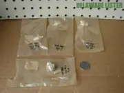 6x Panel Mount Crimp Female 4 hole AMP 225348-2 TNC RG58 Cable RF Connector
