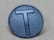 WWI US Army "T" Train Collar Disk