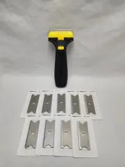Amazon Basics Long Handle Utility Scraper with 48 Blades