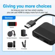 Wireless CarPlay TV Mate HDMI Android Auto iPhone Multimedia Fire Stick Adapter