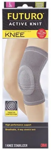 Futuro Active Knit Knee Stabilizer Large