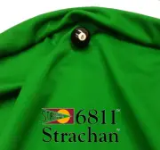 STRACHAN 6811 English Pool Snooker Billiards CLOTH 7ft x 3.6ft - GREEN