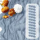 12 Pack Dusty Blue Cheesecloth Table Runner 17 x 108 Inch Gauze Table Runner ...