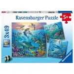 【RAVENSBURGER】維寶拼圖 海底世界 3*49片