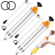 Lothee 2 Pack 500cc Automotive Fluid Extractor Pump Oil Extractor Syringe Pum...
