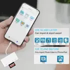 Camera Micro SD TF Memory Card Reader For iPhone 13 to USB3.0 Adapter OTG Cable
