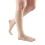 MEDIVEN Comfort Calf Highs Closed Toe 15-20mmHg (Sandstone) Size: III