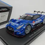 ※汽車模型收藏特價※EBBRO 1/18 GT-R GT500 樹脂車模型  兒童勿擾易碎品