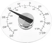 Kisangel Traditional Room Temperature Thermometer Window Indoor Thermometer for Garage