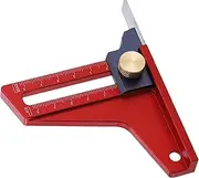 Router Table Miter Gauge – Table Saw Height Measuring Tool with Magnet, Imperial & Metric Gauge for Router Table | Saw Blade Height Adjuster, Precision Cutting Tool for Woodworking & DIYs Tasks