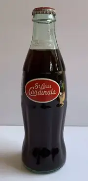 St. Louis Cardinals 1996 Central Division Champions Coca-Cola Bottle