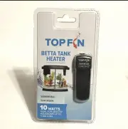 TOPFIN Slim Betta Tank Heater Aquariums Up to 5 Gallons 10 WATTS #4191
