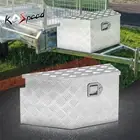 Silver Aluminum Truck Pickup Bed Trailer Tongue Tool Box Storage 26"x12"x11"