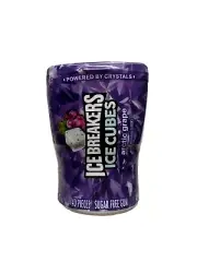 Ice Breakers Ice Cubes Sugar Free Gum with Xylitol, Arctic Grape, 40 Piece