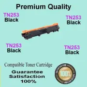 2 x TN253 TN-253 BLACK Toner Compatible with Brother HLL3230CDW HLL3270CDW
