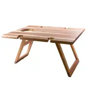 Peer Sorensen 48 x 38cm Timber Folding Picnic Table Rectangle - Acacia Wood