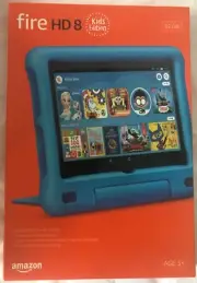 AMAZON FIRE HD8 KIDS TABLET 32GB ~ BLUE ~ KID-PROOF ~ BRAND NEW FACTORY SEALED