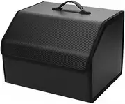 Car Boot Organiser Storage Box Leather Camping Folding Luggage Case Compatible For Audi Q5 Q7 Q3 A3 A4 A6 A5 A1 S1 S3 S4 RS5 RS6 A7 A8 Q2 R(A1-L-1pc)